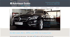 Desktop Screenshot of gubin.de